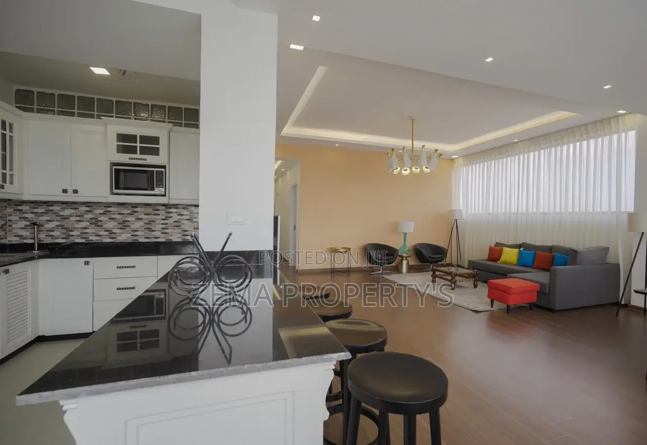 Furnished 3bdrm Apartment in Zema, Bole for rent