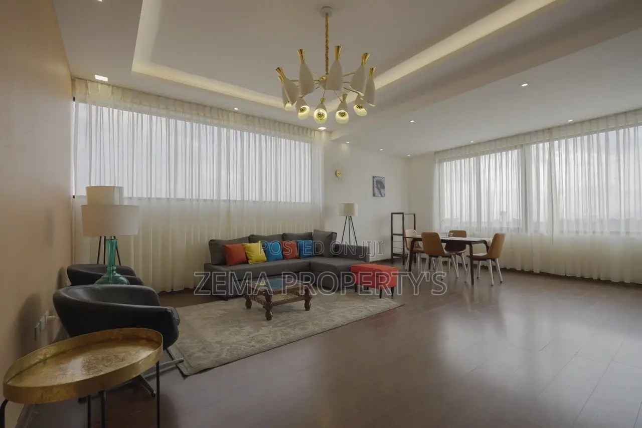 Furnished 3bdrm Apartment in Zema, Bole for rent