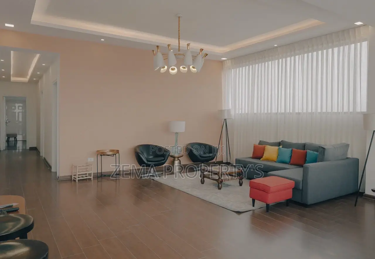 Furnished 3bdrm Apartment in Zema, Bole for rent