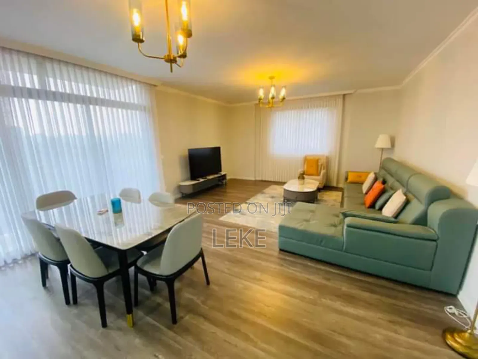 Furnished 3bdrm Apartment in Bole for rent