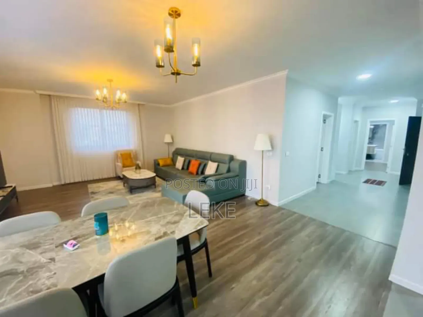 Furnished 3bdrm Apartment in Bole for rent