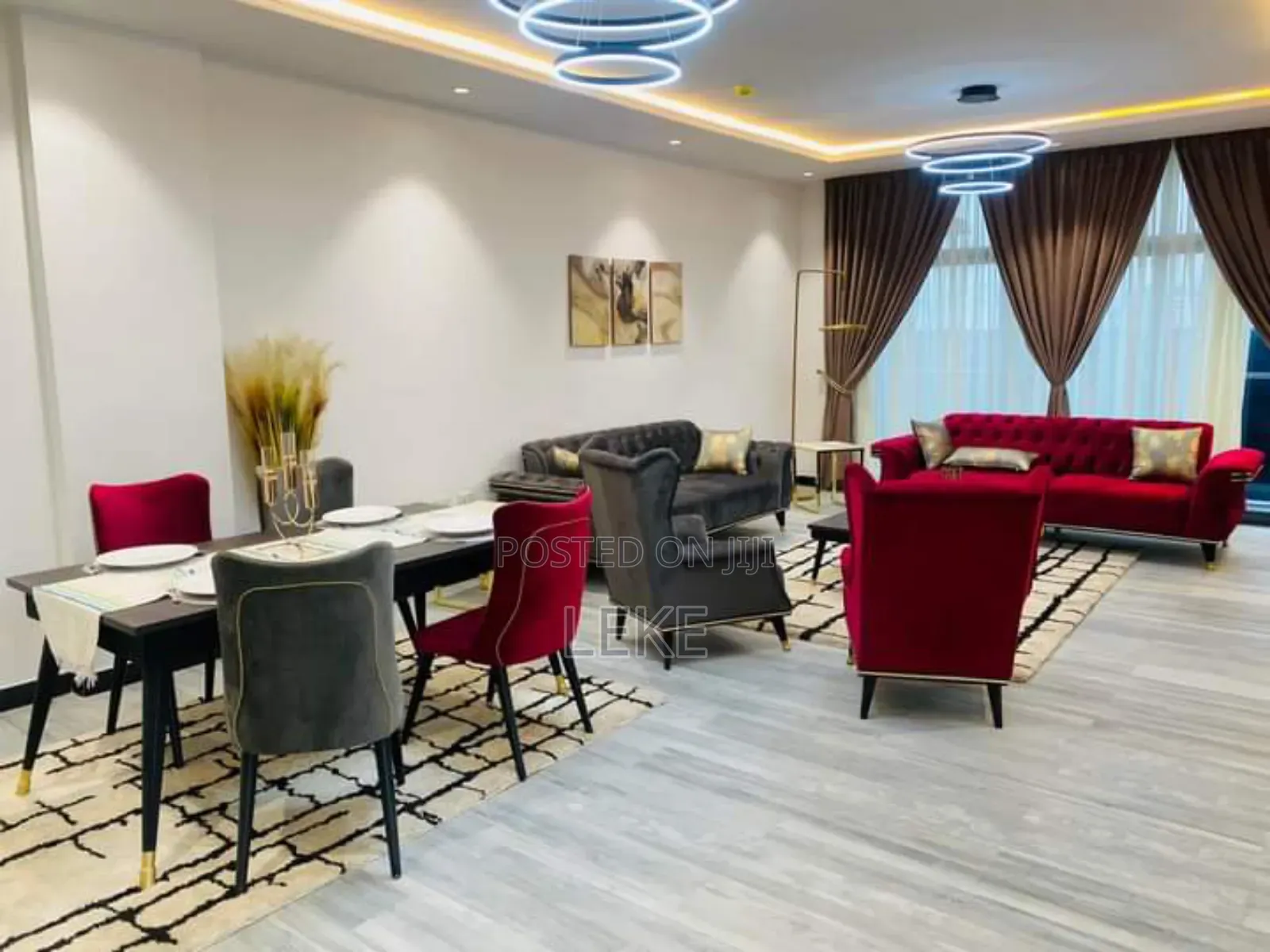 Furnished 3bdrm Apartment in Bole for rent