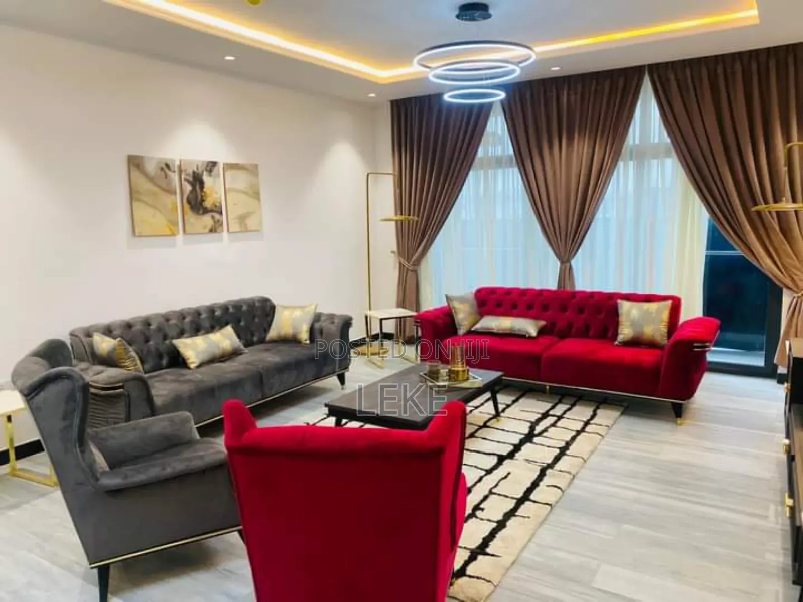 Furnished 3bdrm Apartment in Bole for rent