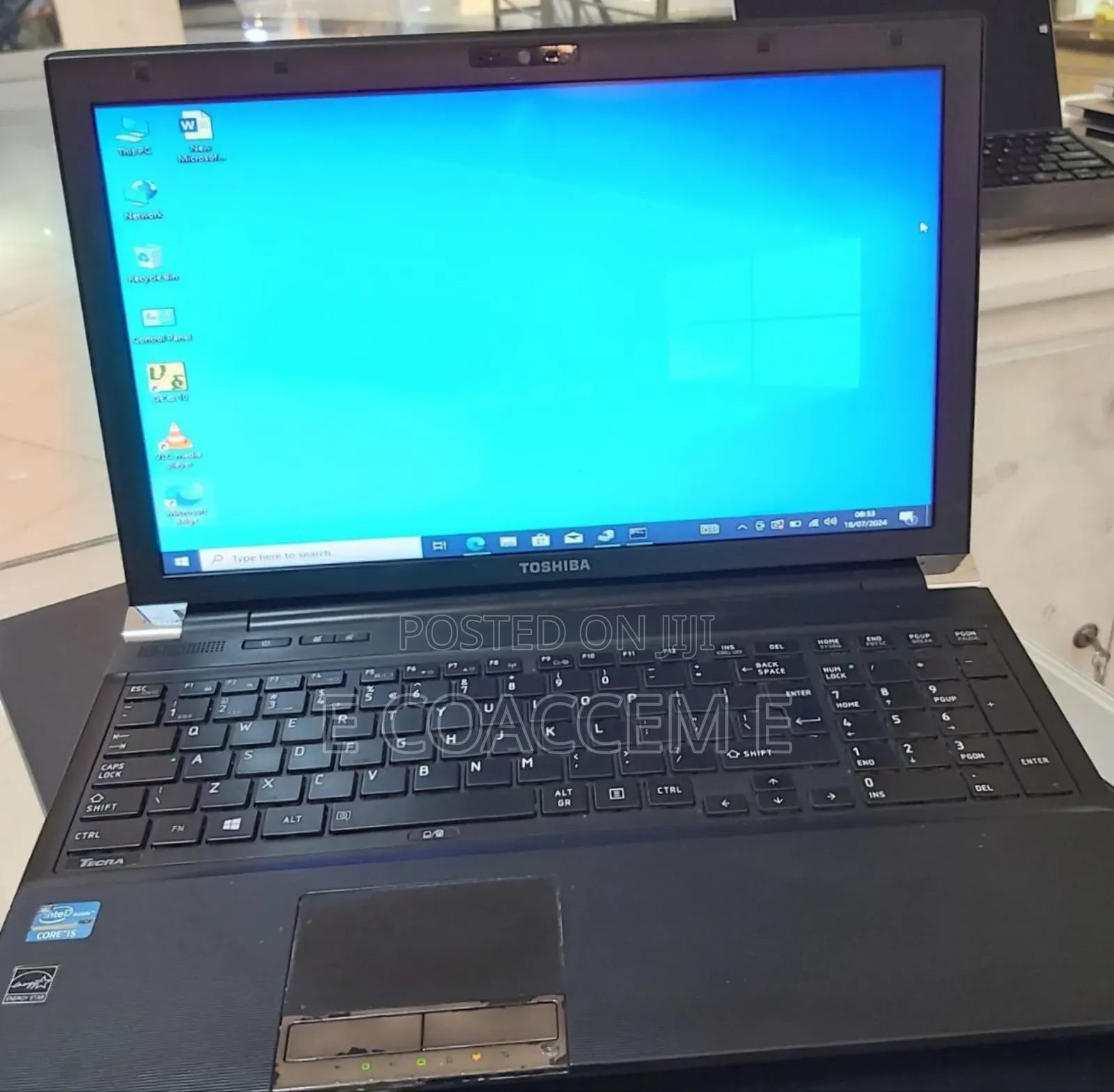 New Laptop Toshiba 4GB Intel Core I5 SSD 500GB