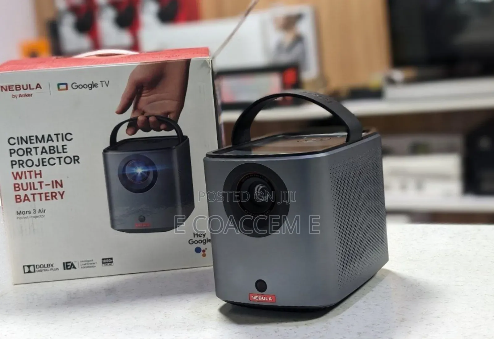 .Anker Mars 3 Air | Portable Google TV Projector