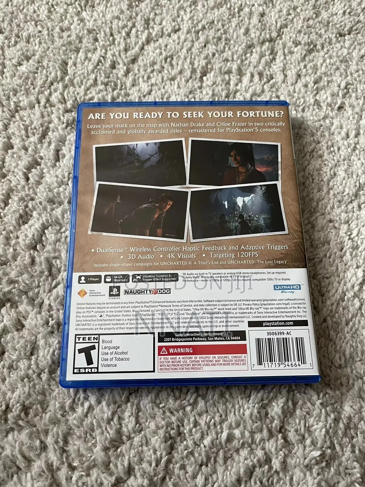 Uncharted: Legacy of Thieves Collection PS5