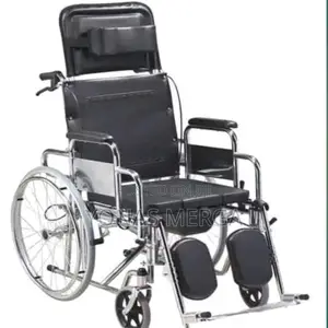 Wheel Chair + Commode Facalities/Soft Removable Seat/ዊልቼር