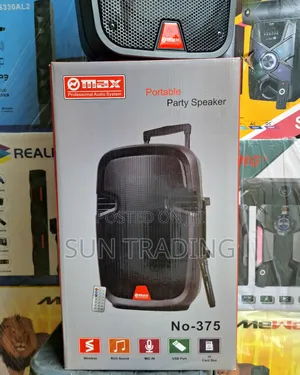 Max 8" Wireless Rechargeable Speaker