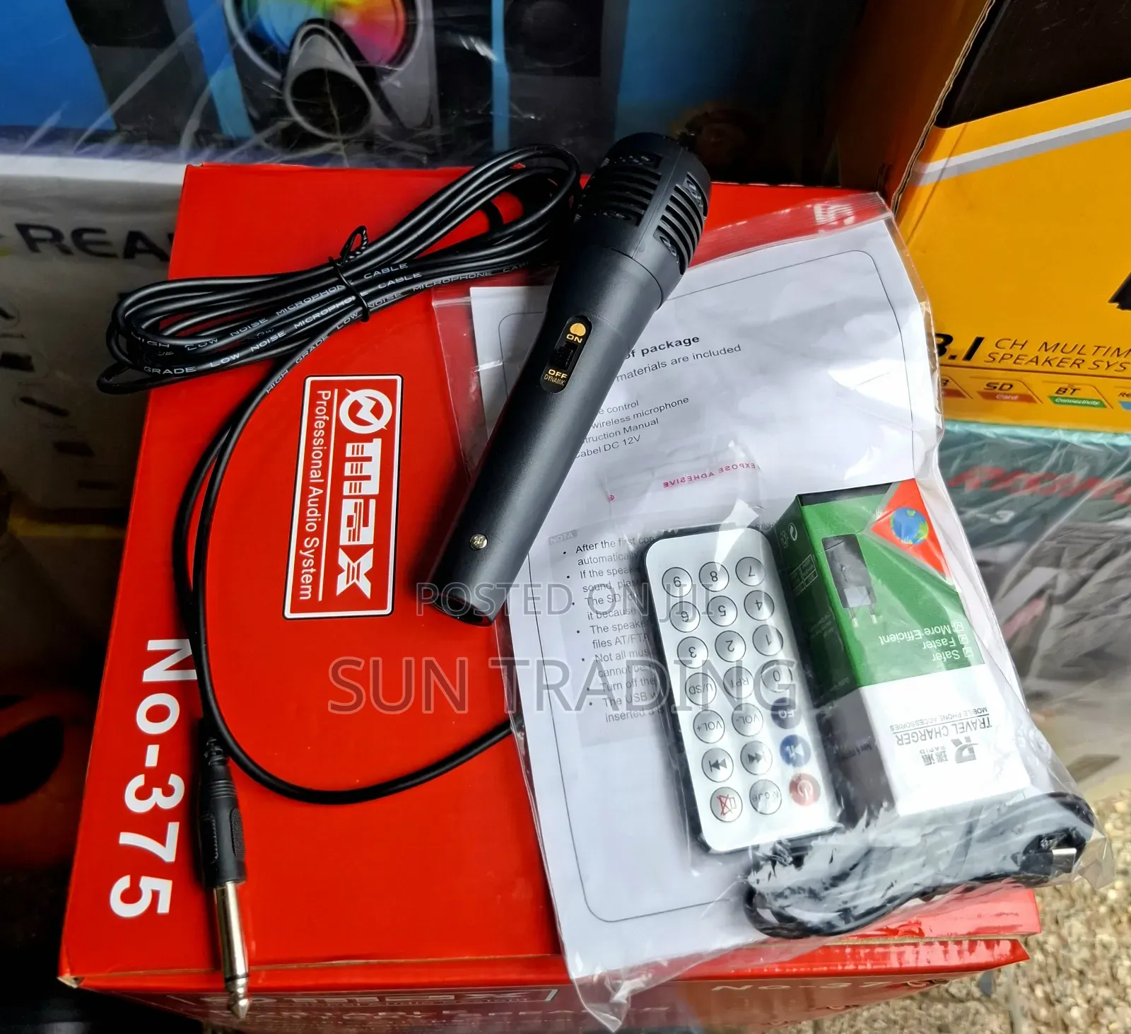 Max 8" Wireless Rechargeable Speaker