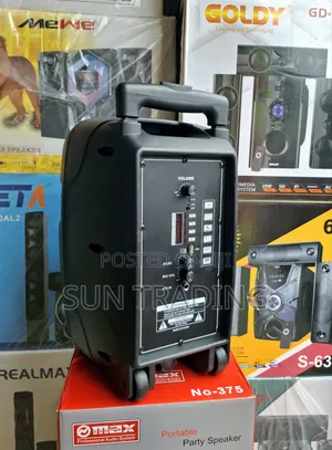 Max 8" Wireless Rechargeable Speaker