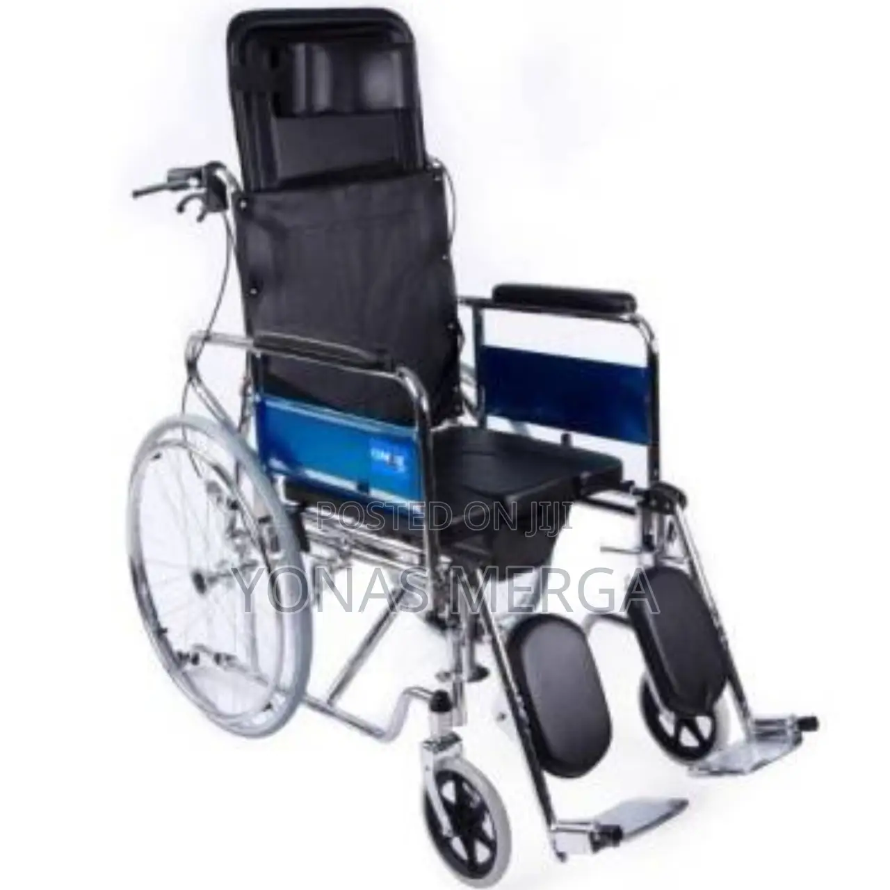 Reclining Wheelchair With Commode/More Convenient Control/