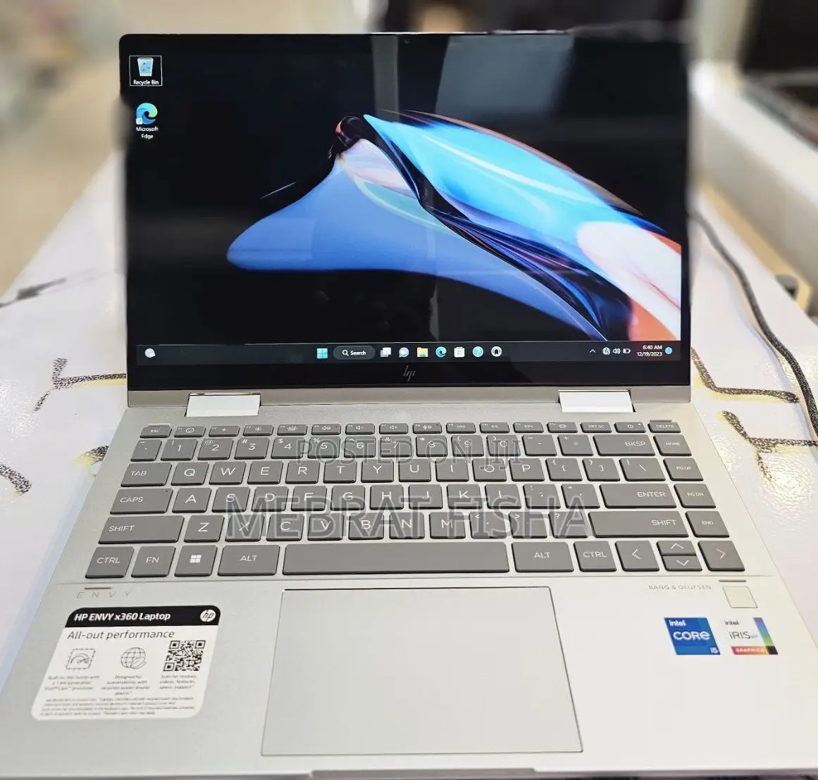 New Laptop HP Envy X360 8GB Intel Core I5 SSD 512GB