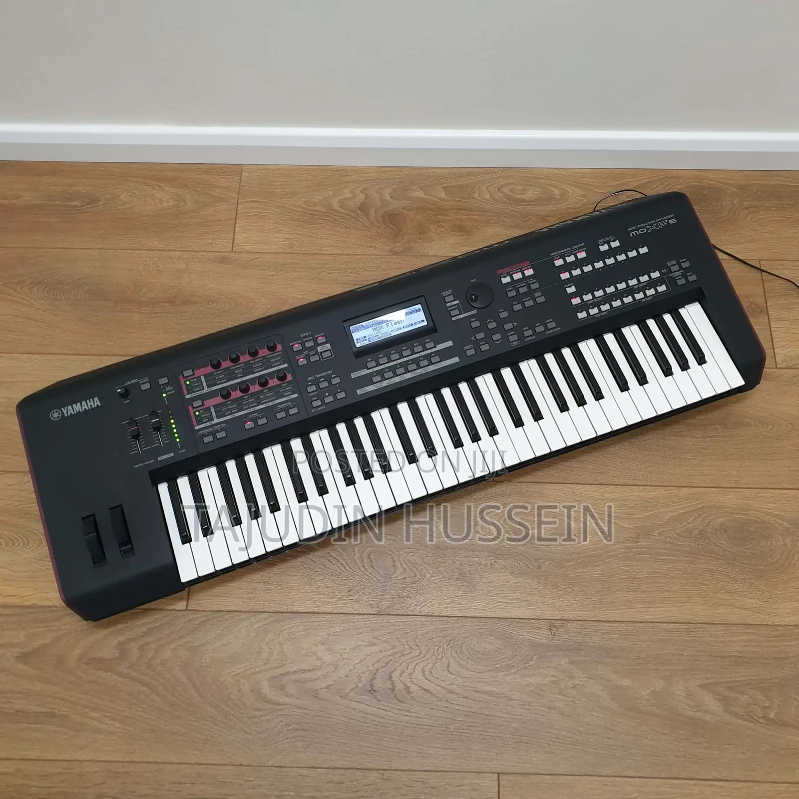 Yamaha MODX6 Plus Keyboard Synthesizer, 61-Key