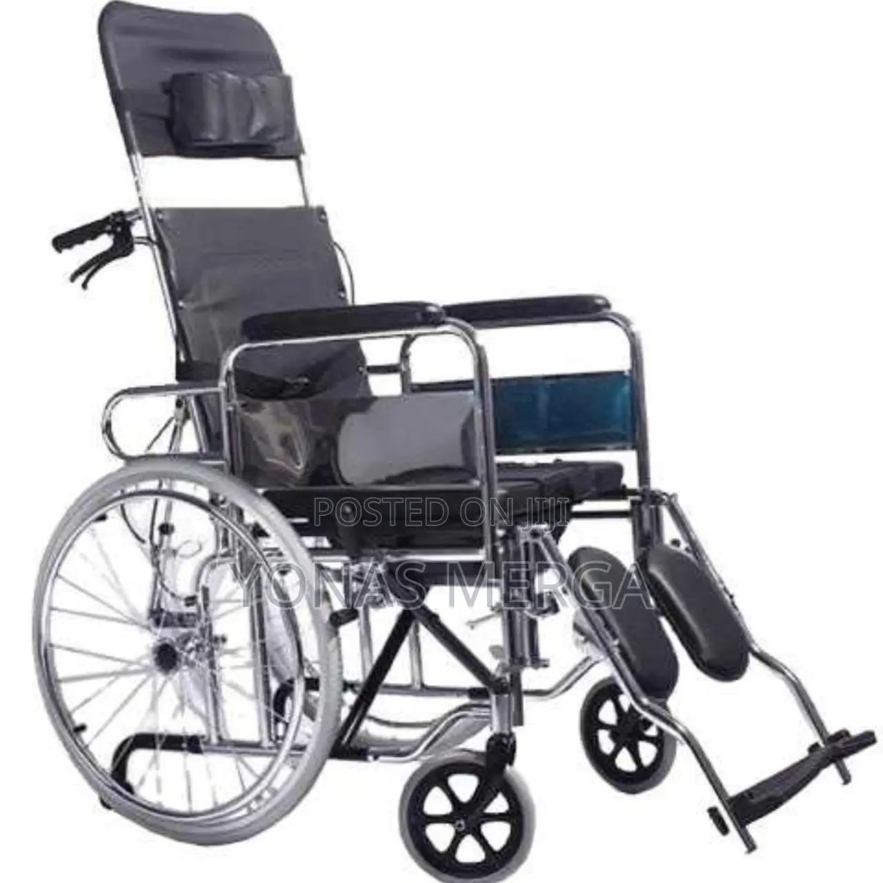 Toilet Wheelchair/ዊልቼር_disabled Userhand Push Acknowledgment