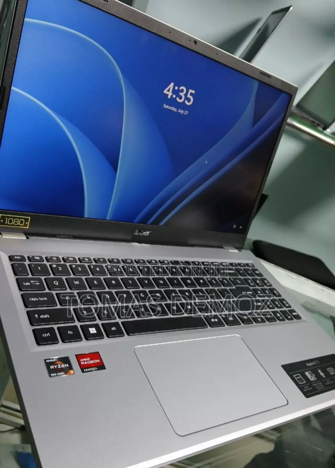 New Laptop Acer Aspire 3 8GB AMD Ryzen 3 SSD 512GB