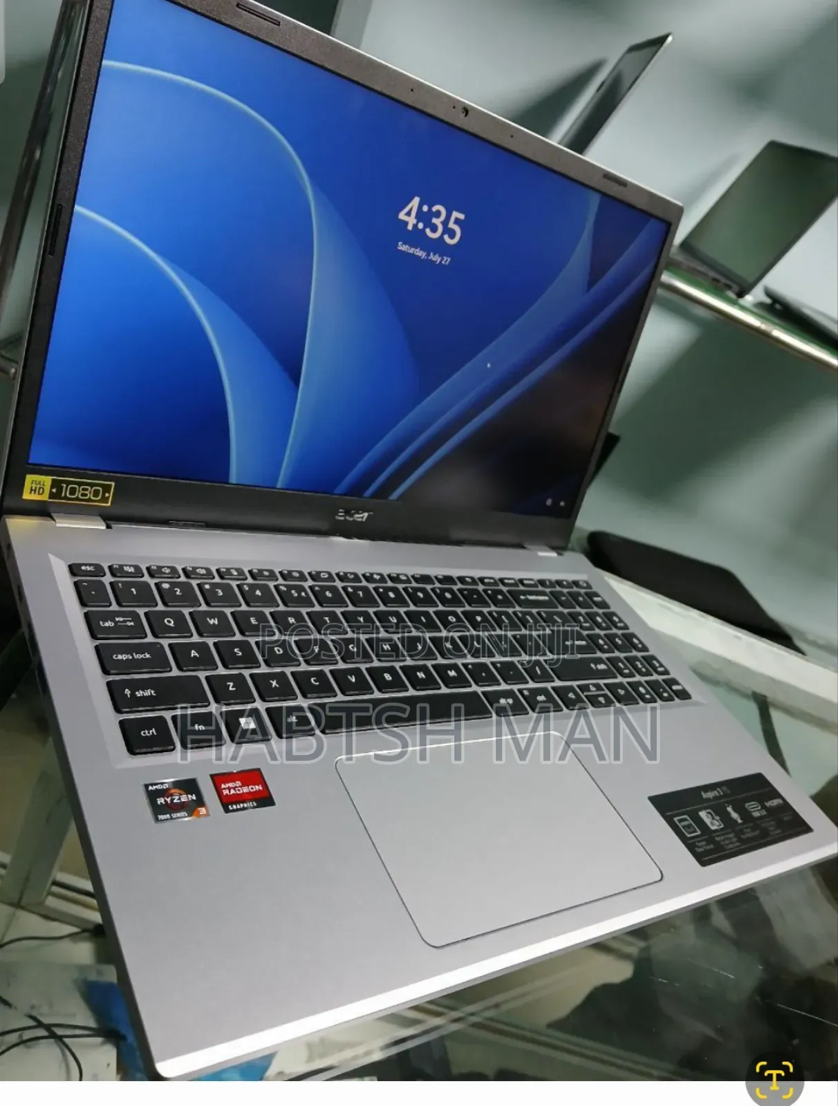 New Laptop Acer Aspire 3 8GB AMD Ryzen 3 SSD 512GB