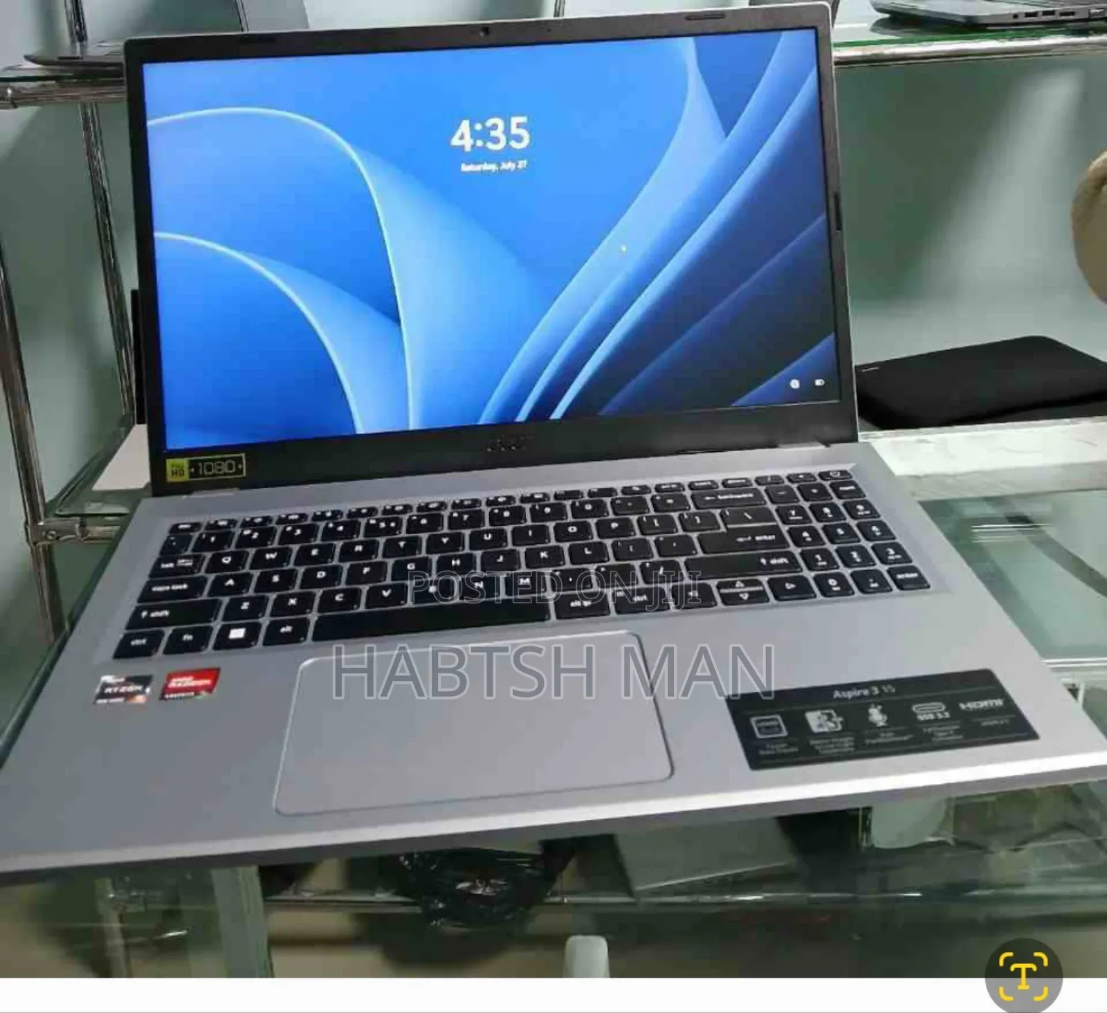 New Laptop Acer Aspire 3 8GB AMD Ryzen 3 SSD 512GB