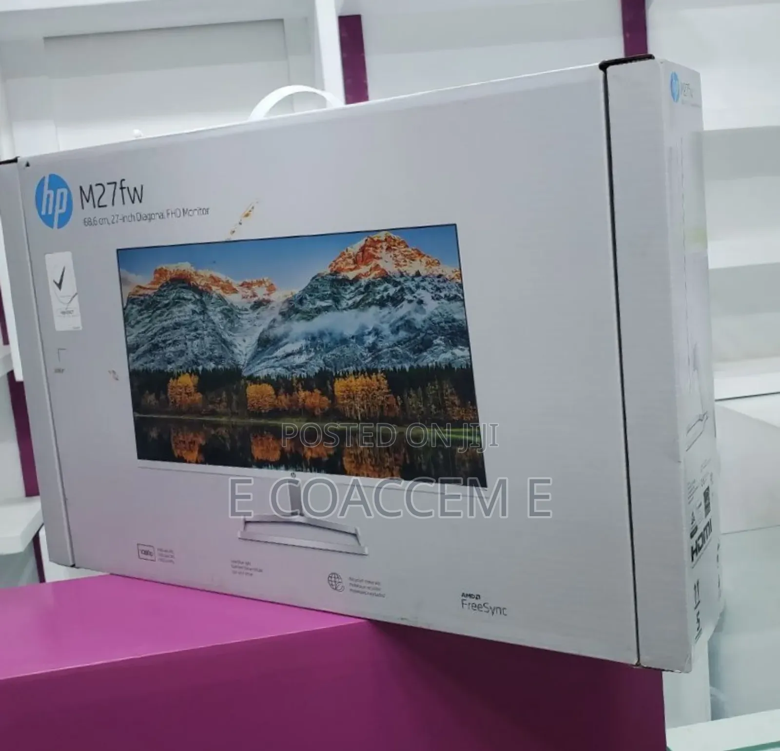 .Brand New With Cartoon Hp 27" Inch Monitor