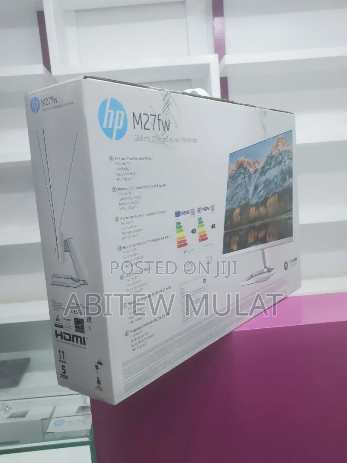 Brand New With Cartoon Hp 27" Inch Monitor