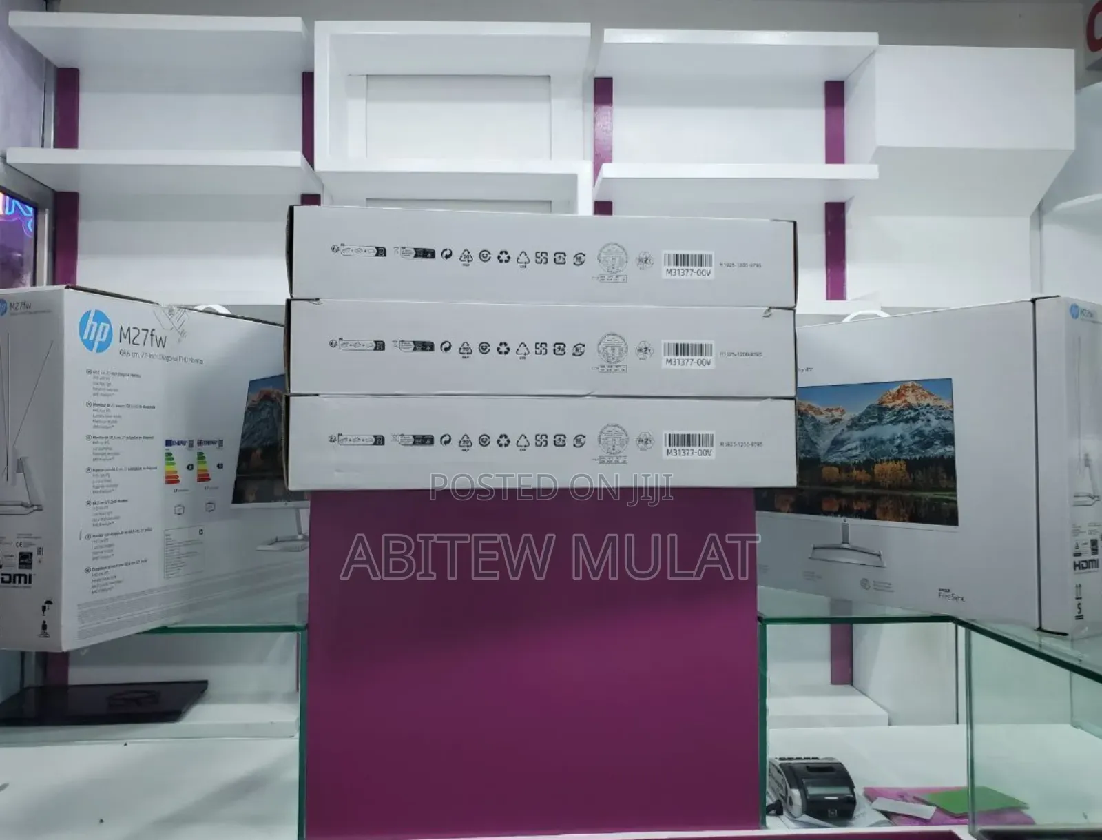 Brand New With Cartoon Hp 27" Inch Monitor