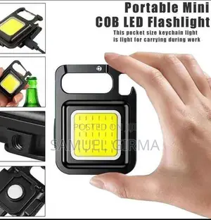 Rechargeable Mini LED Keychain Light