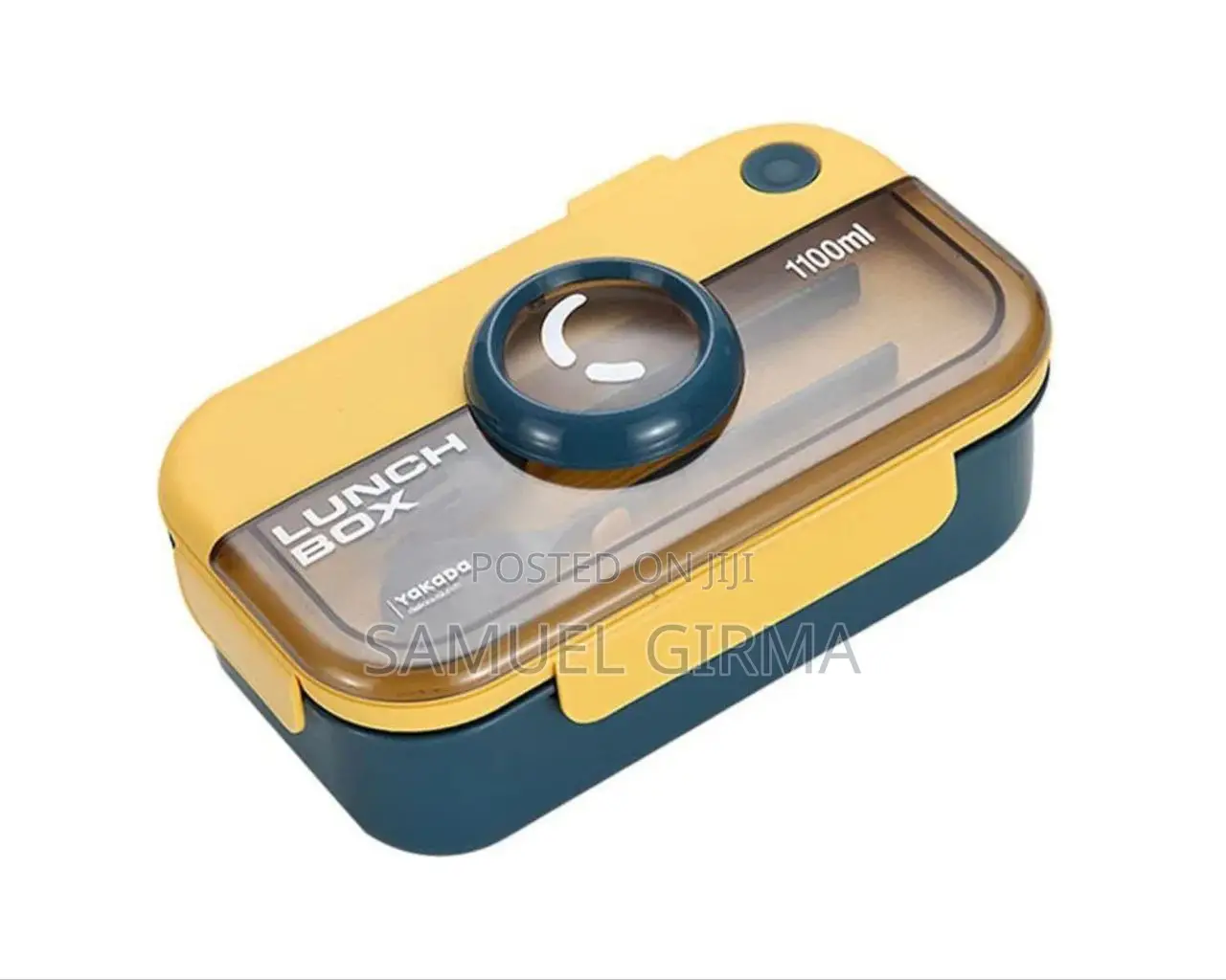 Office Petals 2 Compartments Bento Lunch Box