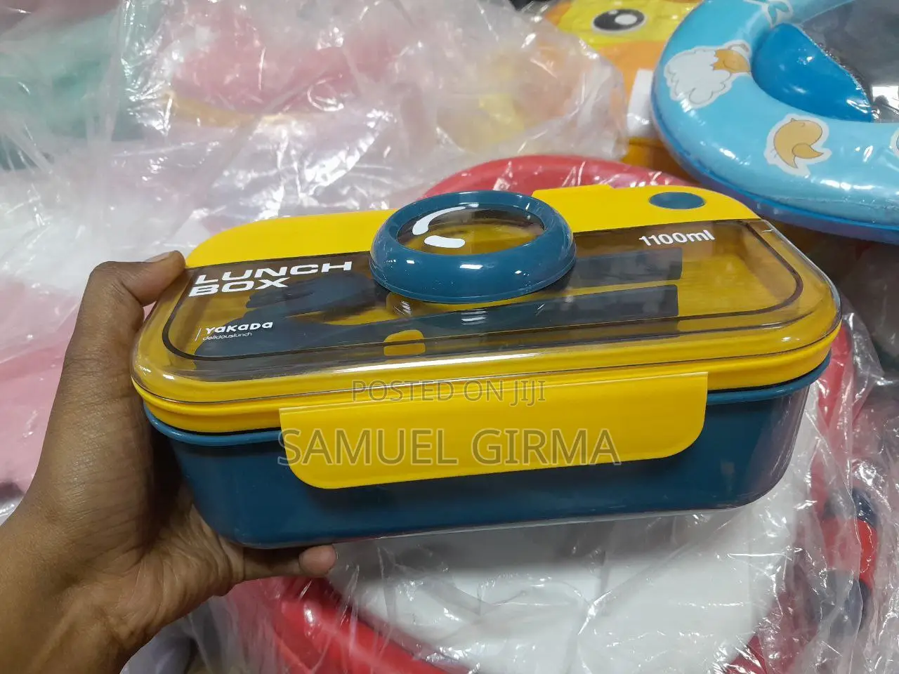 Office Petals 2 Compartments Bento Lunch Box