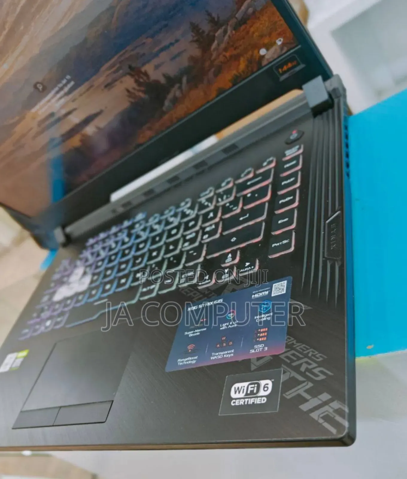 New Laptop Asus ROG Strix G731G 16GB Intel Core I7 SSD 512GB