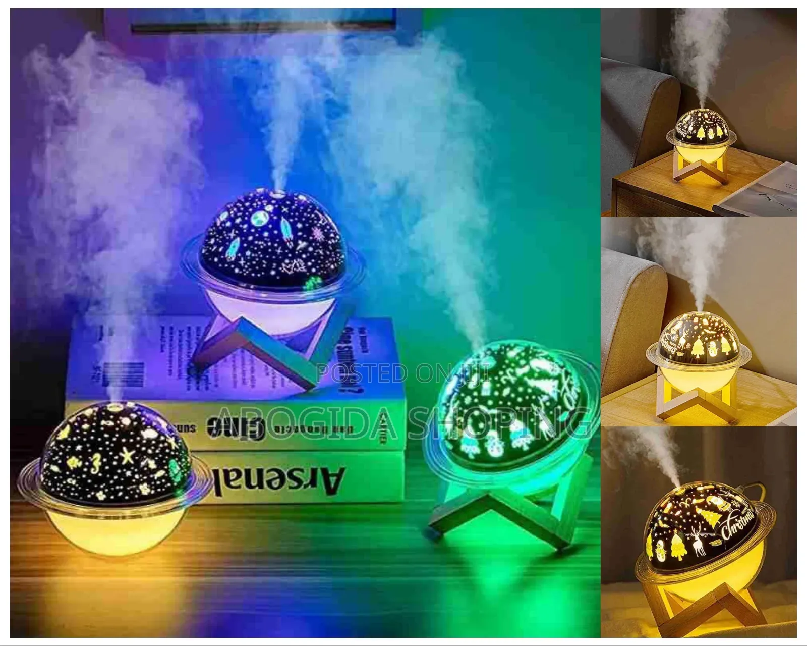 2in1 Star Projector Humidifier