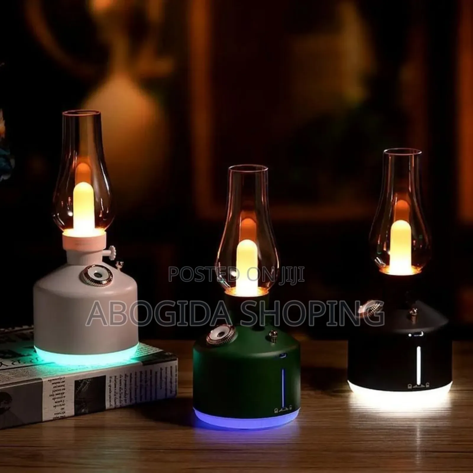 Rechargeable Vintage Lamp Humidifier