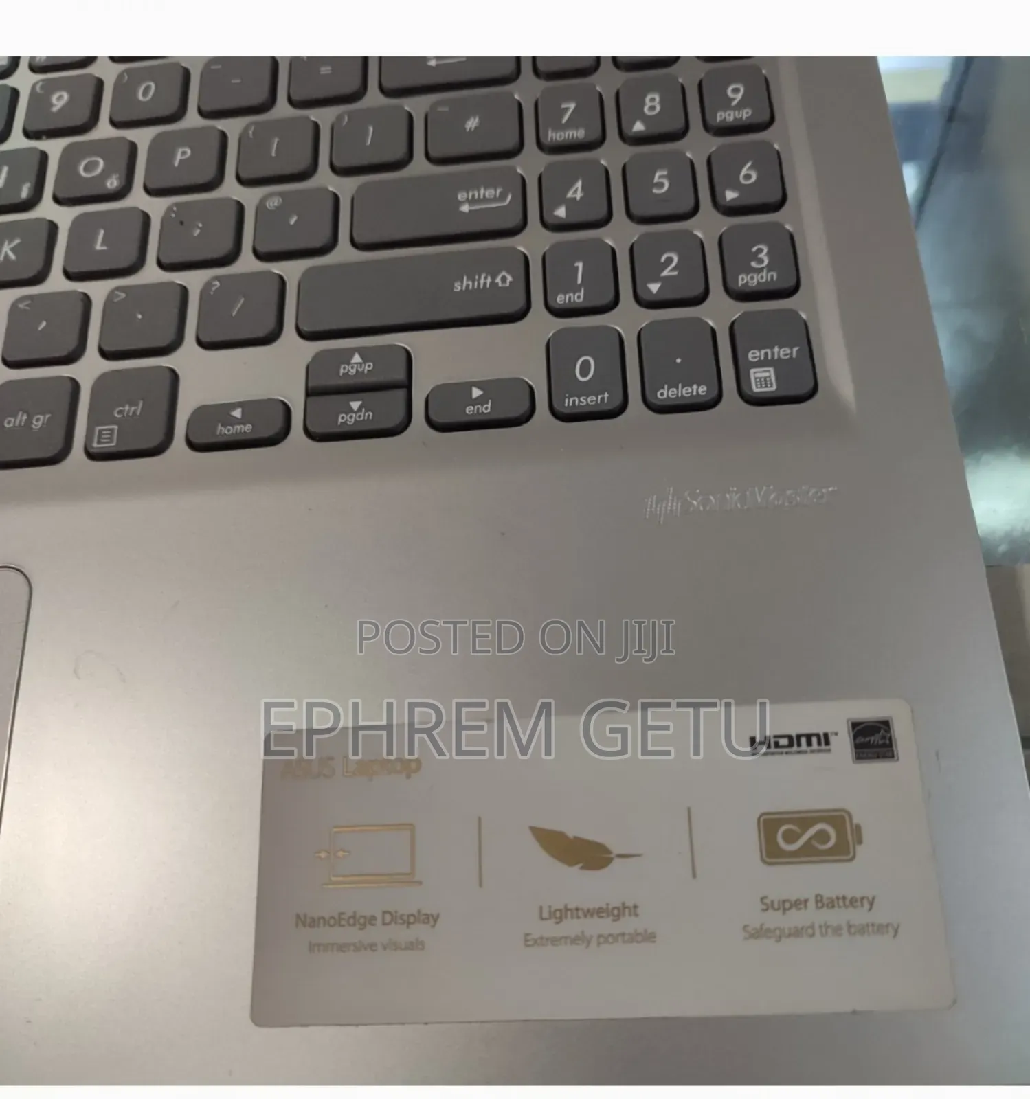 New Laptop Asus VivoBook 15 X505BA 8GB Intel Core I7 SSD 512GB