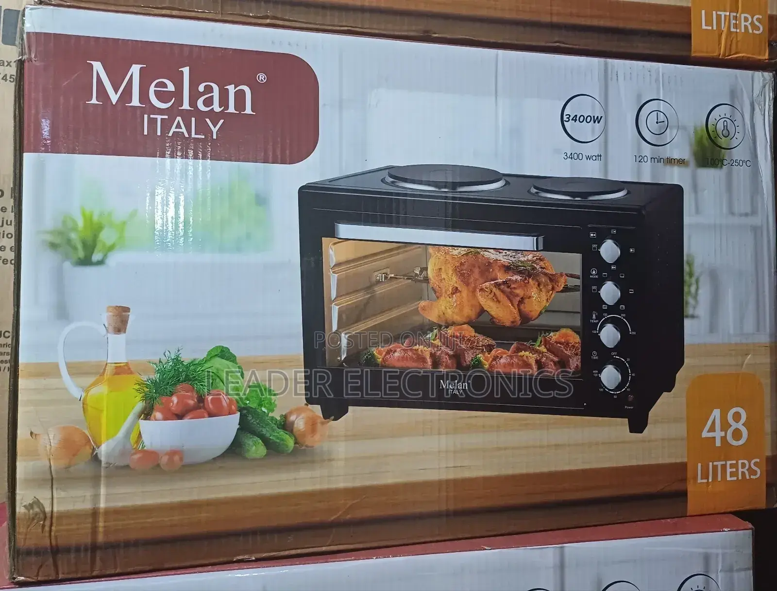 Melan Mini Oven 48 Liter
