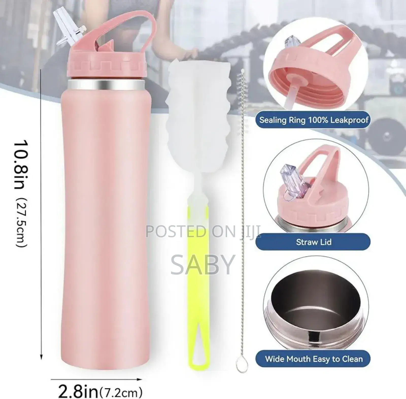 750ml Stainless Steel Water Bottle