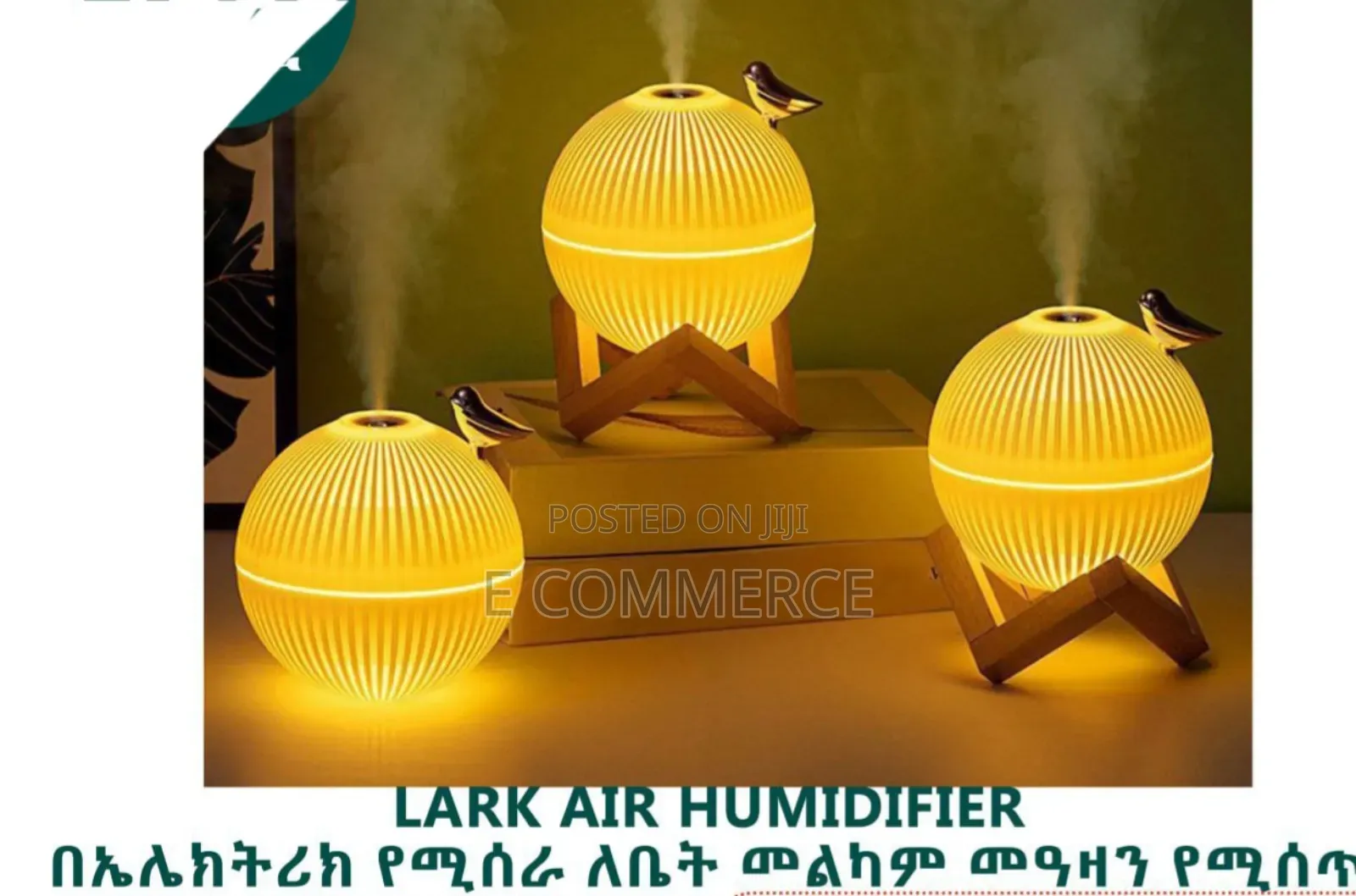 Lark Air Humidifier With LED Light