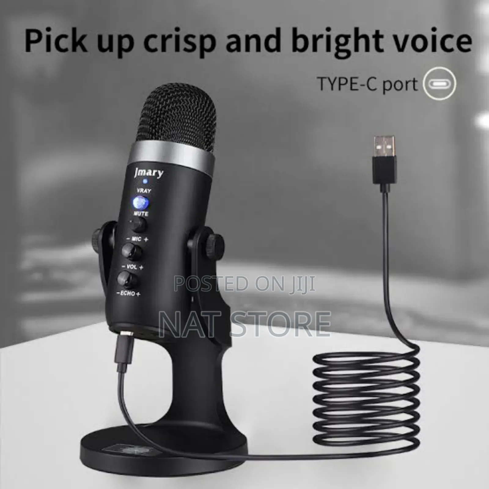 Jmary USB Microphone | Professional Microphone | MC-PW8