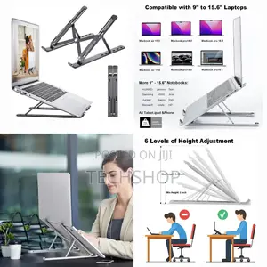 Photo - Aluminum Laptop Tablet Stand