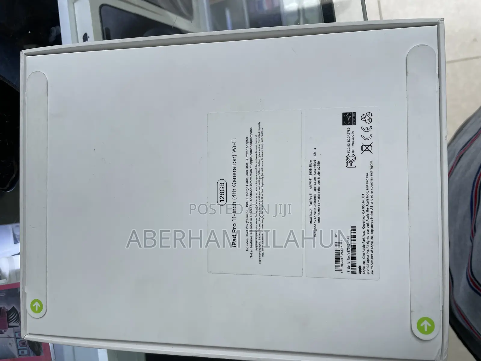 New Apple iPad Pro 11 (2021) 128 GB Blue