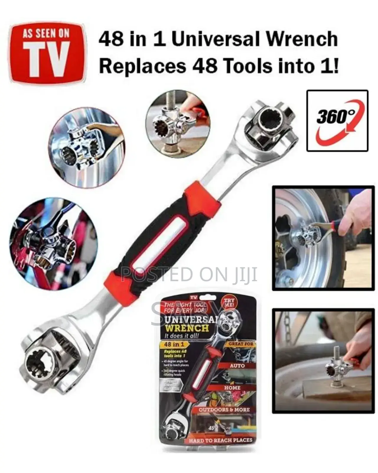 48in1 Multifunction Universal Wrench