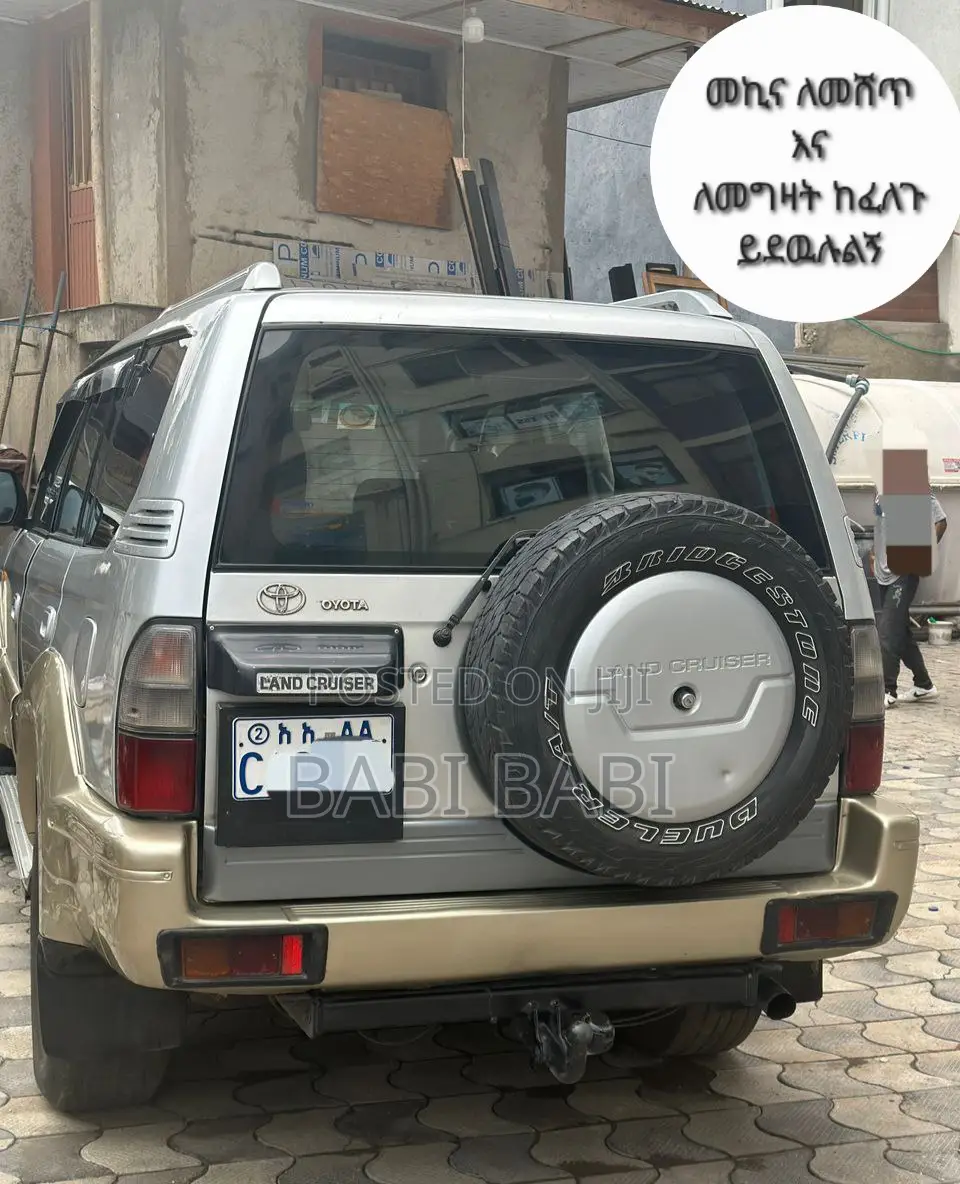 Toyota Land Cruiser 2001 Silver