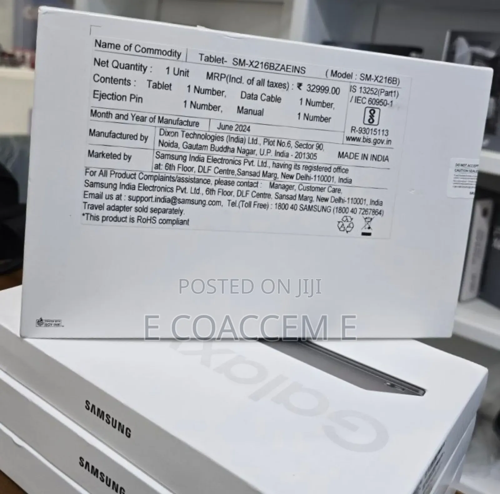 New Samsung Galaxy Tab A9 128 GB Silver