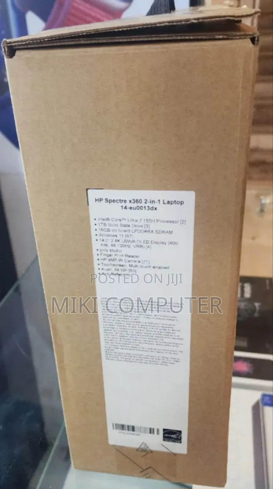 New Laptop HP Spectre X360 16GB Intel Core I7 SSD 1T