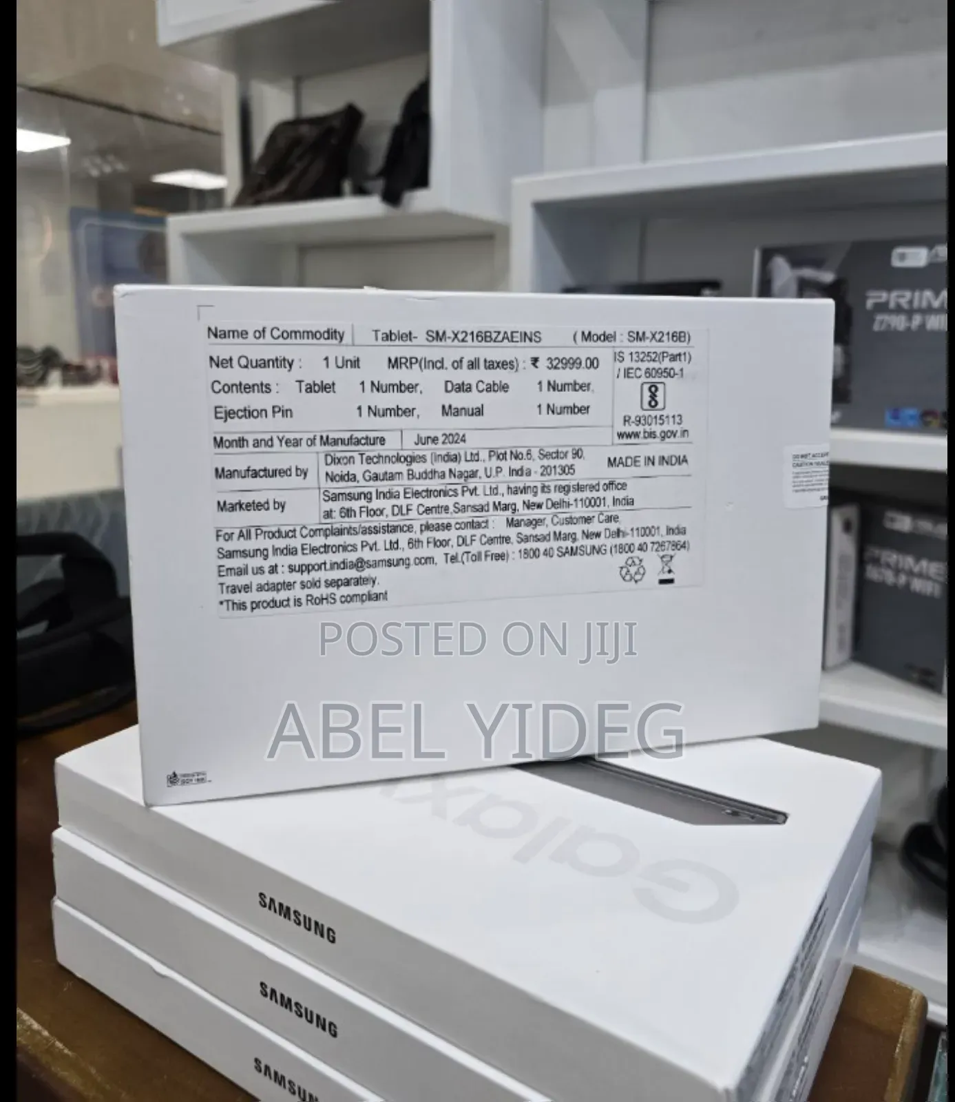 New Samsung Galaxy Tab A9+ 128 GB Gray