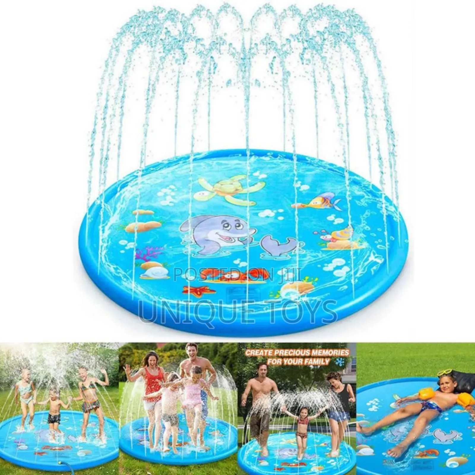 Kids' Inflatable Sprinkler  Mat - Fun Garden Water Toy