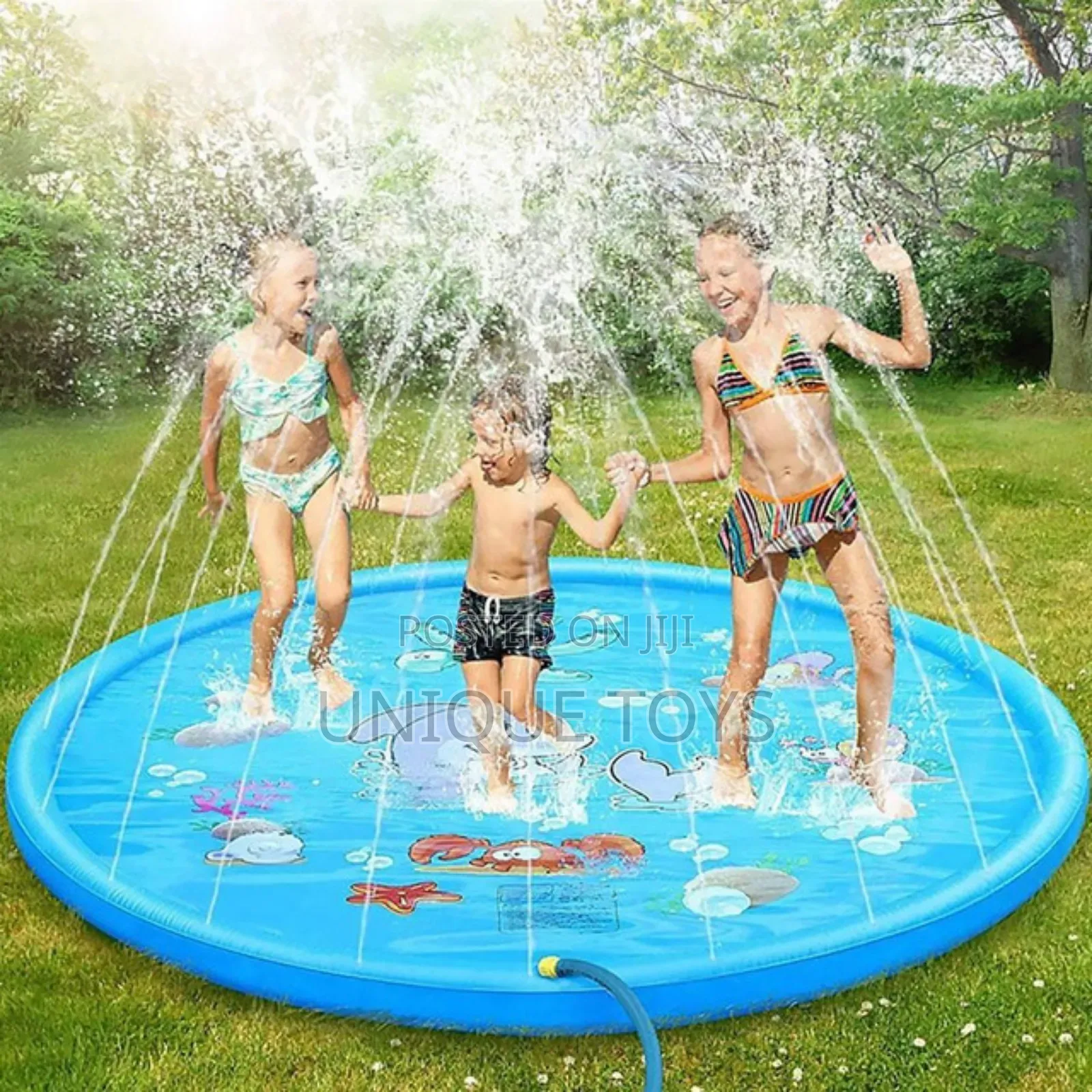 Kids' Inflatable Sprinkler  Mat - Fun Garden Water Toy
