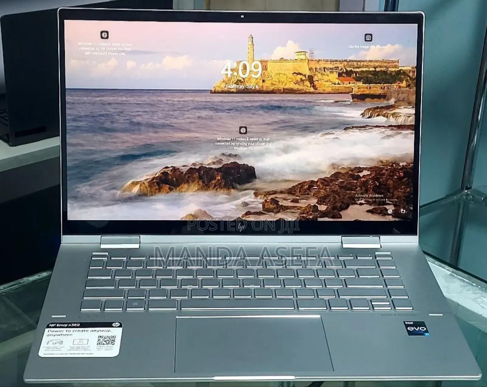 New Laptop HP Envy X360 16GB Intel Core I7 SSD 512GB