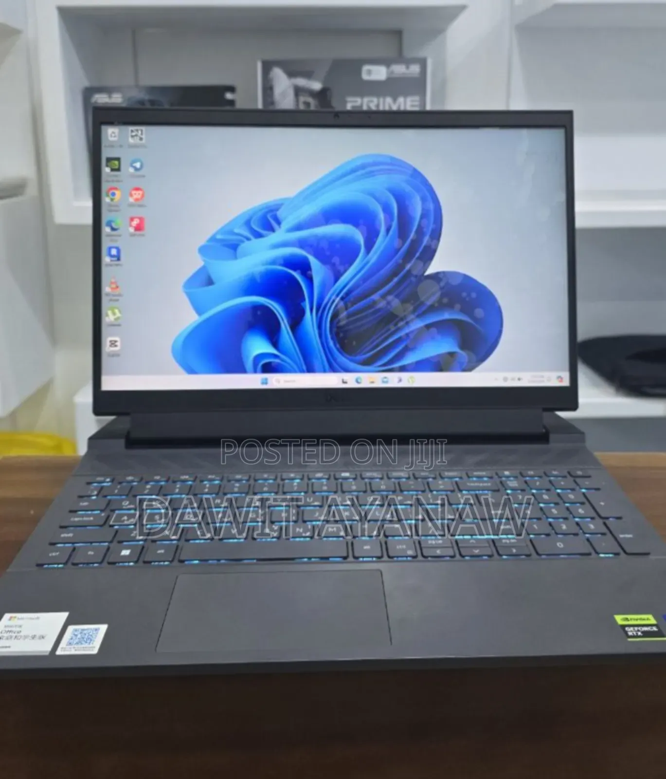 New Laptop Dell G15 5511 16GB Intel Core I7 SSD 1T