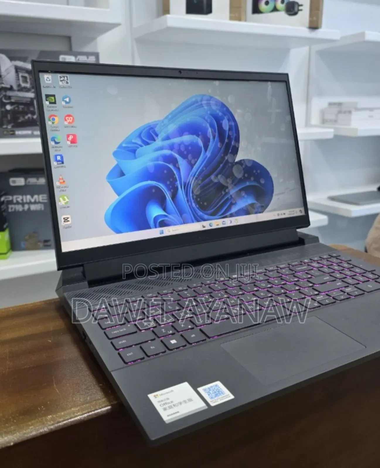 New Laptop Dell G15 5511 16GB Intel Core I7 SSD 1T