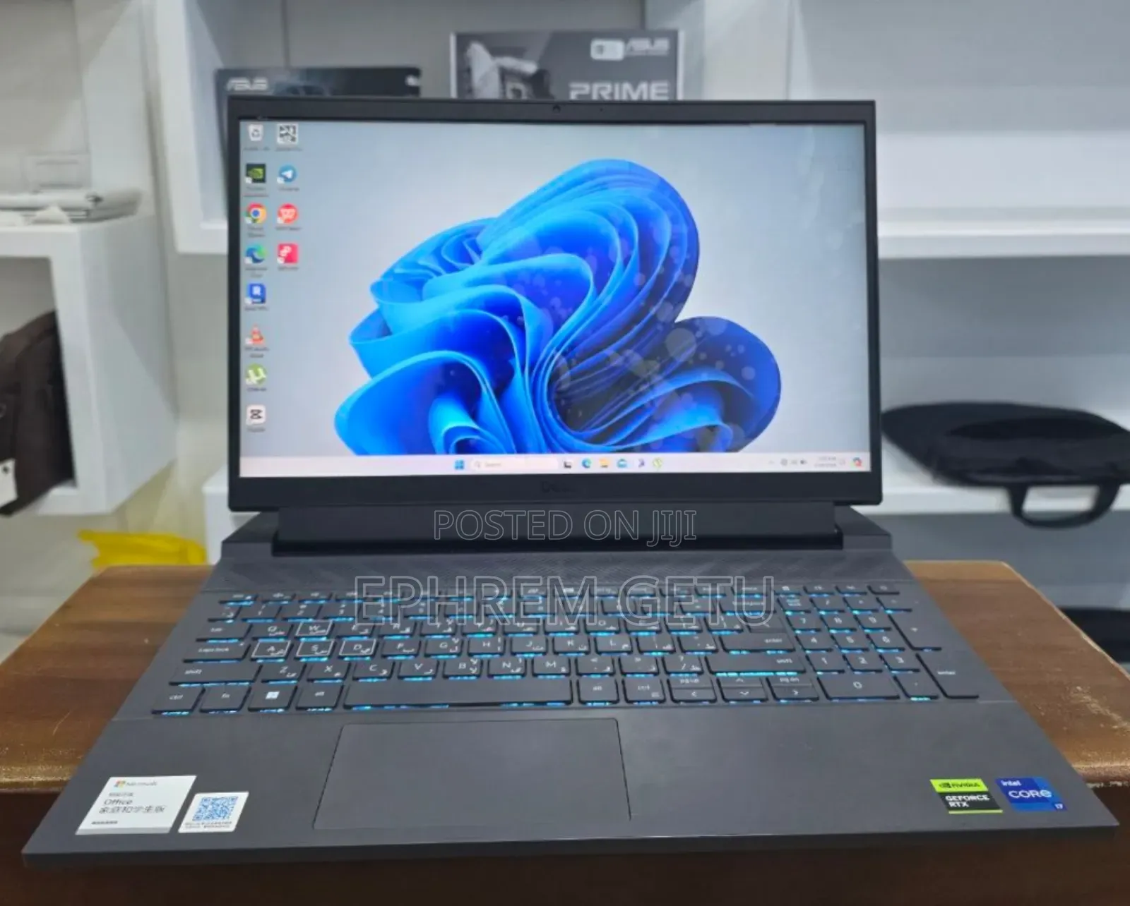 New Laptop Dell G15 5511 16GB Intel Core I7 SSD 1T