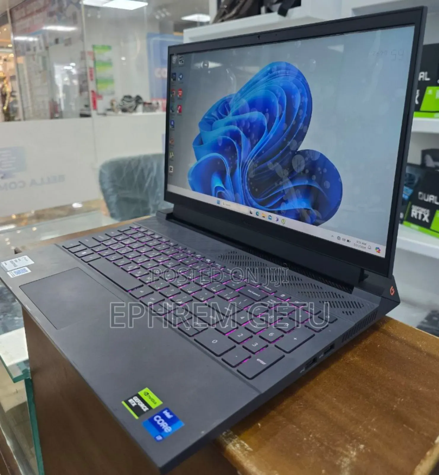 New Laptop Dell G15 5511 16GB Intel Core I7 SSD 1T