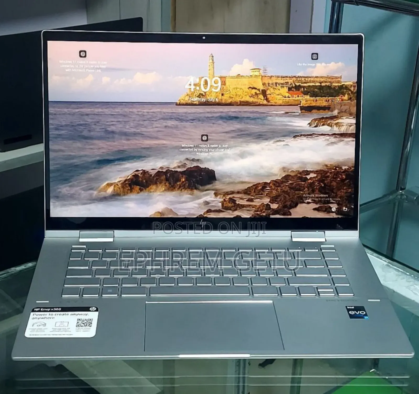 New Laptop HP Envy X360 16GB Intel Core I7 SSD 512GB